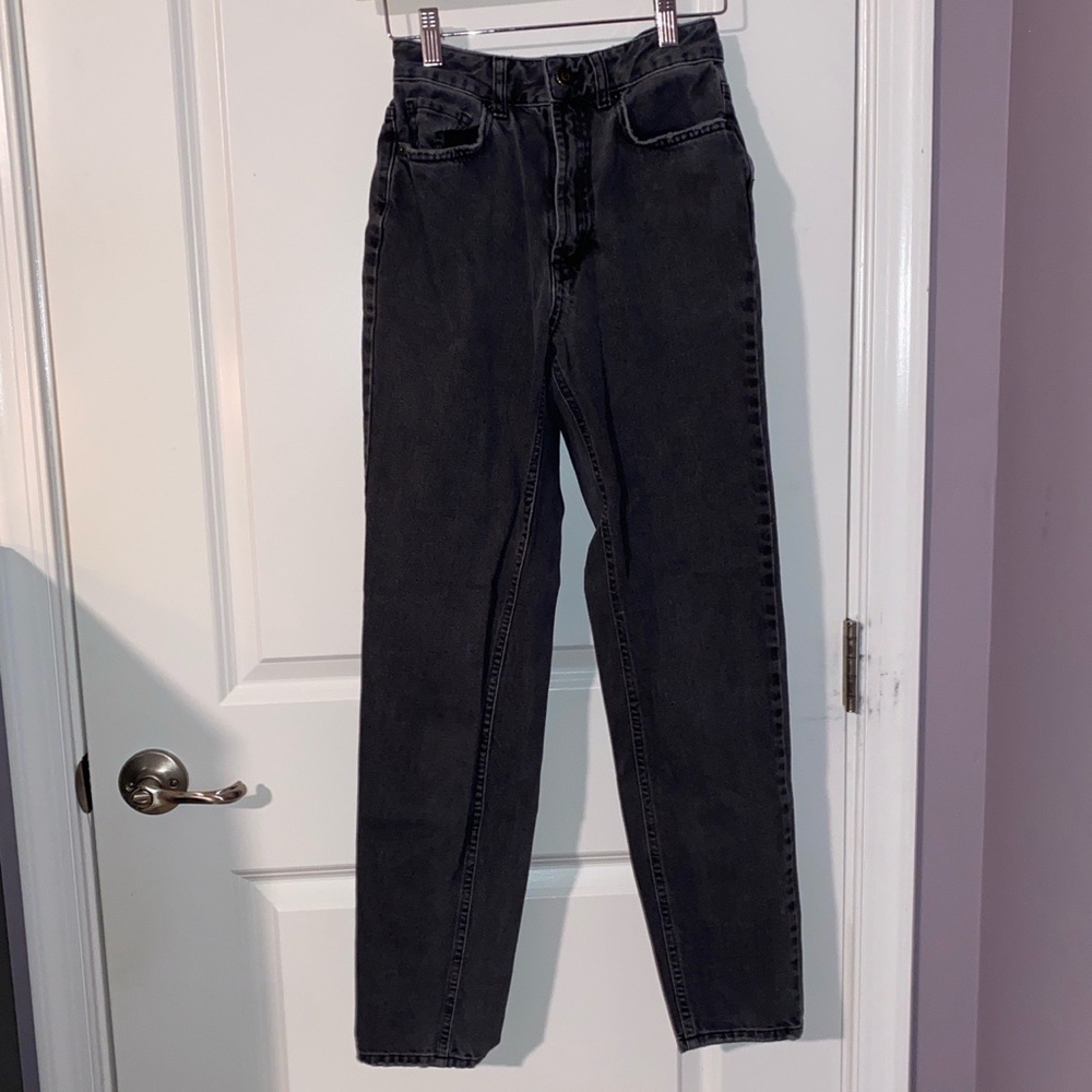 BDG black mom jeans